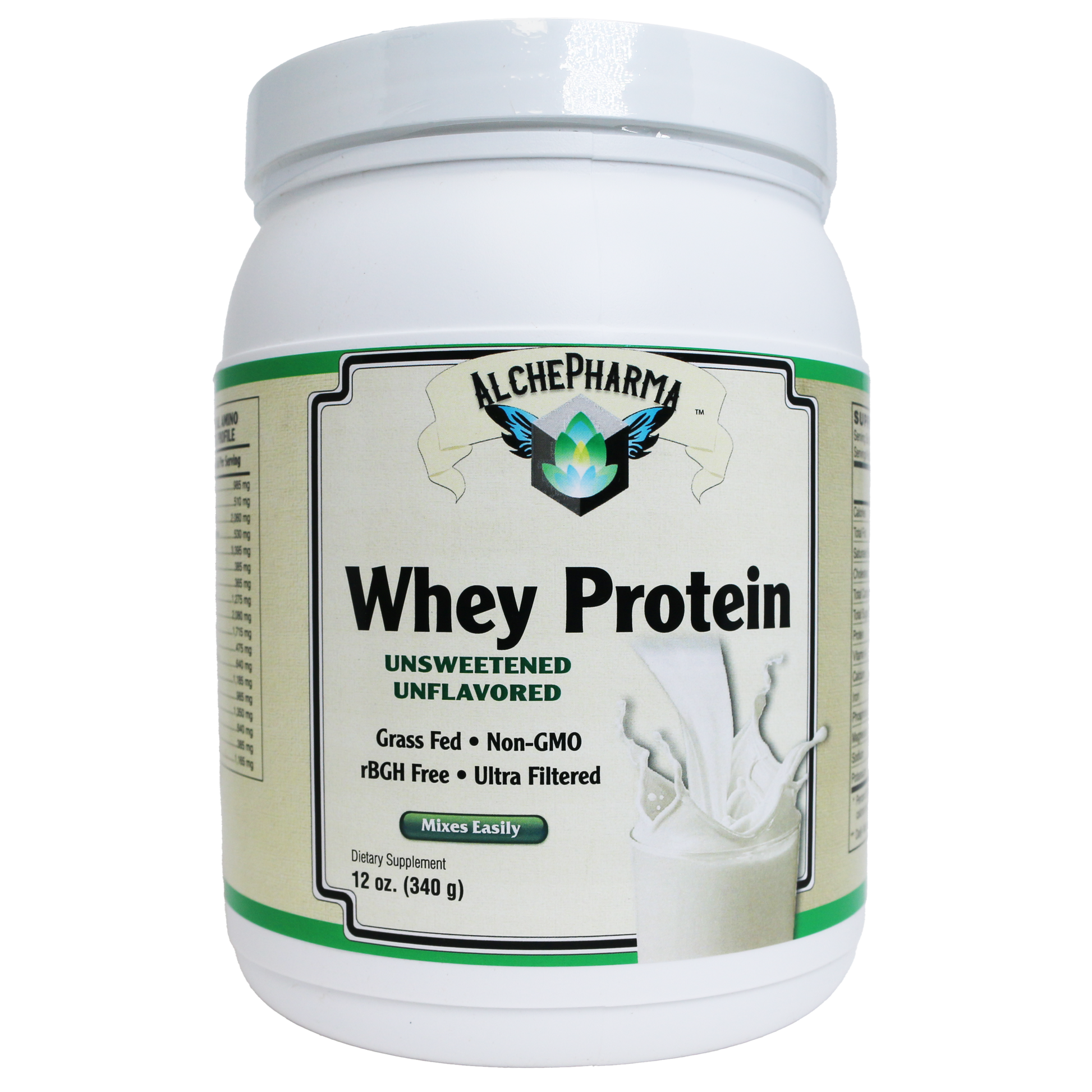 AlchePharma Premium Whey Blend (Concentrate & Isolate) - Natural Vanilla (Copy)-Protein Powders-AlchePharma
