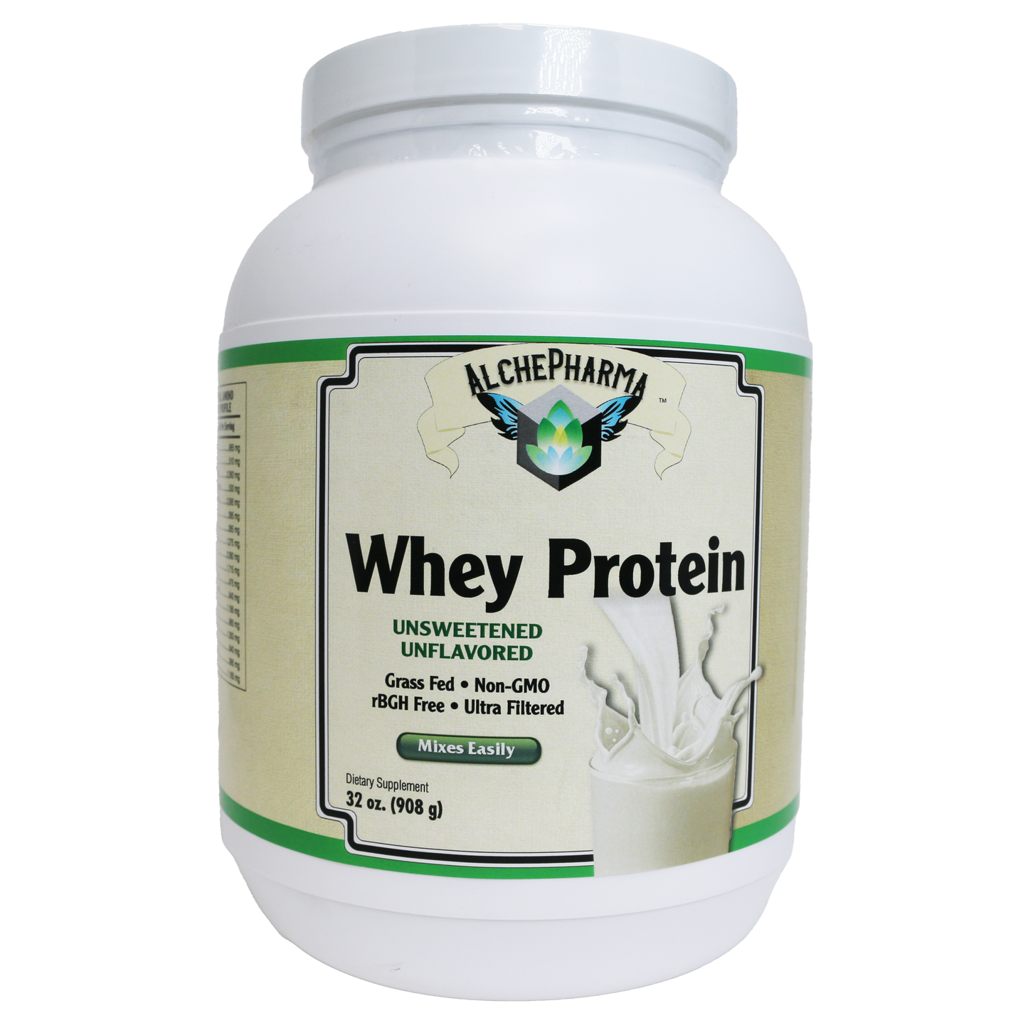AlchePharma Premium Whey Blend (Concentrate & Isolate) - Natural Vanilla (Copy)-Protein Powders-AlchePharma