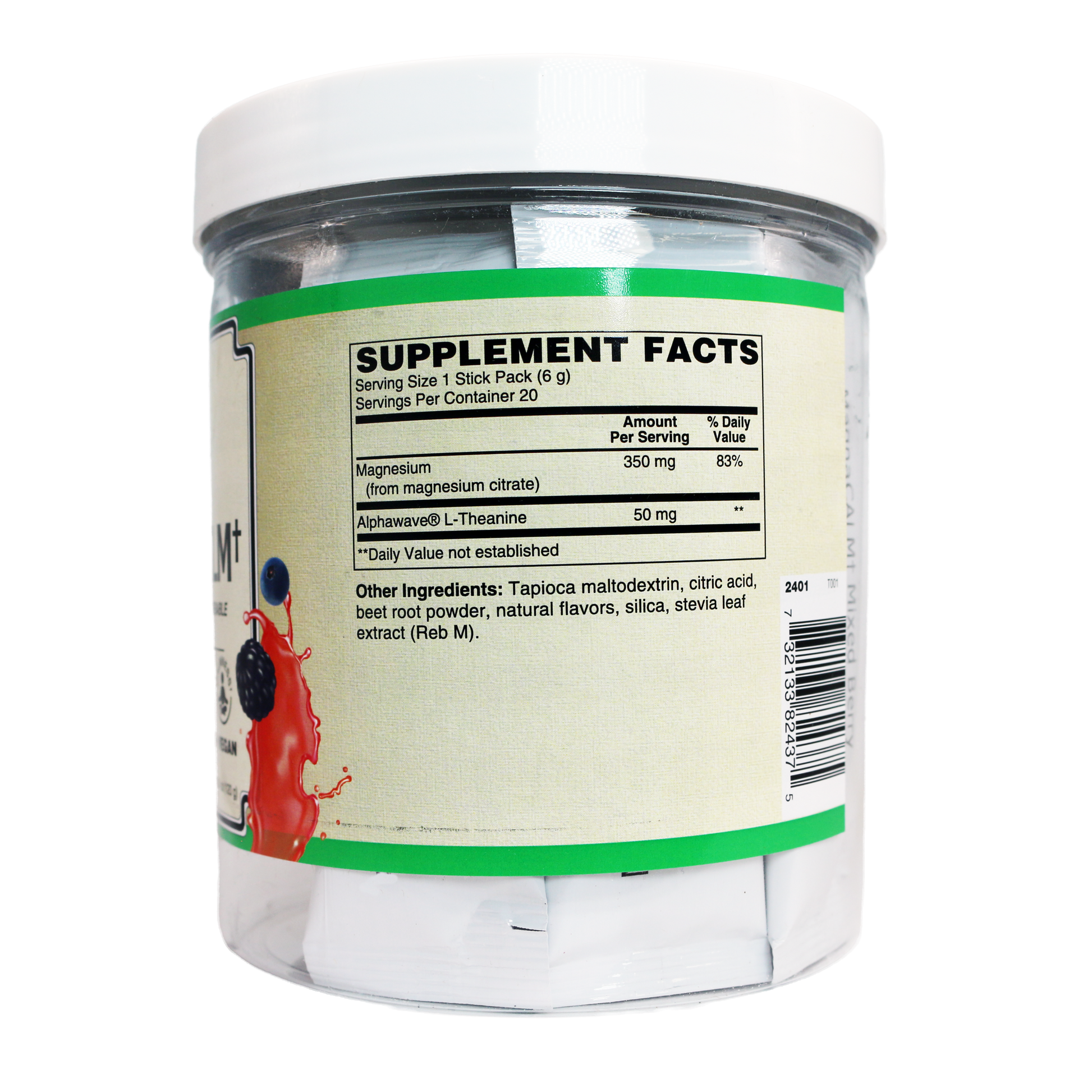 MagnaCALM† Stick Packs-AlchePharma