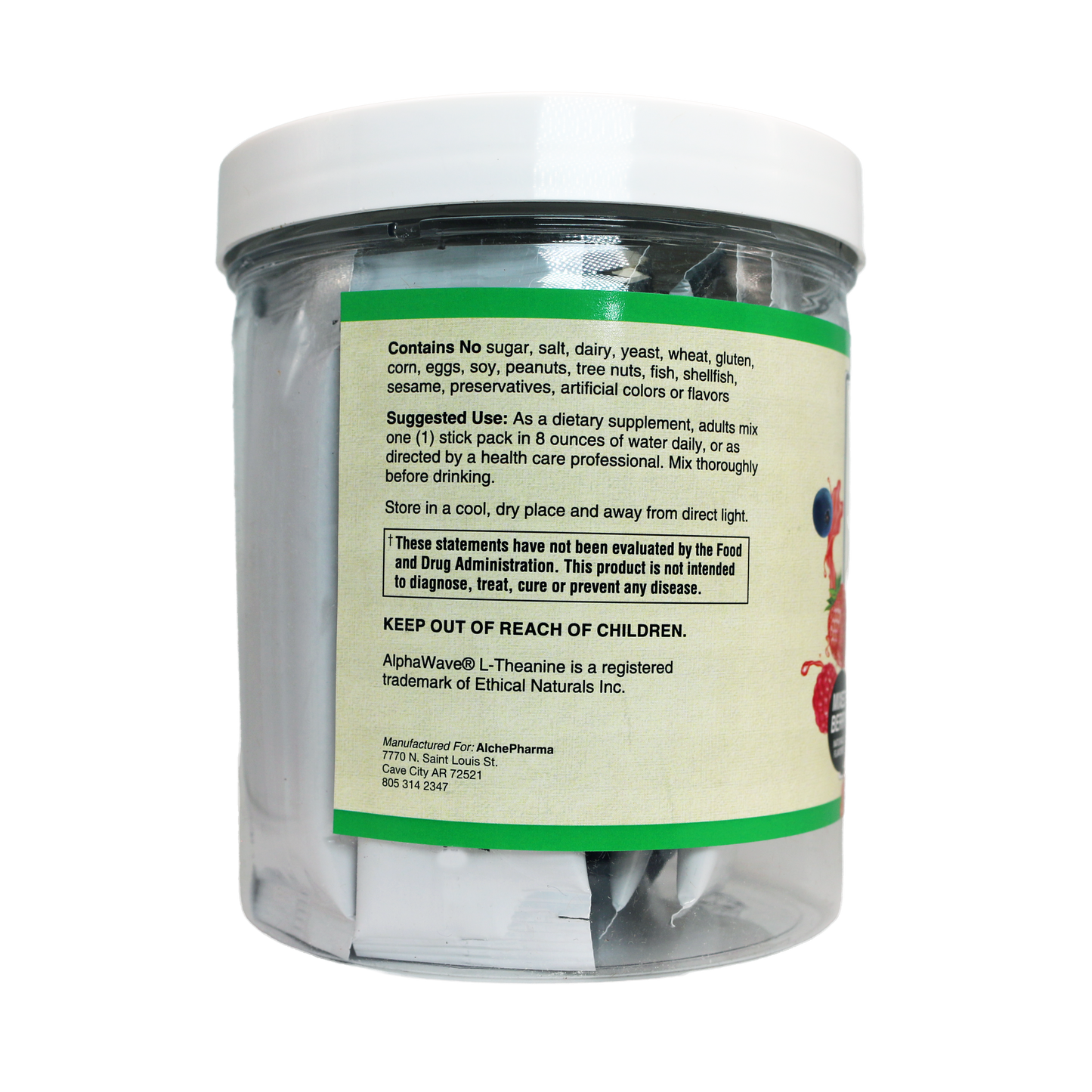 MagnaCALM† Stick Packs-AlchePharma