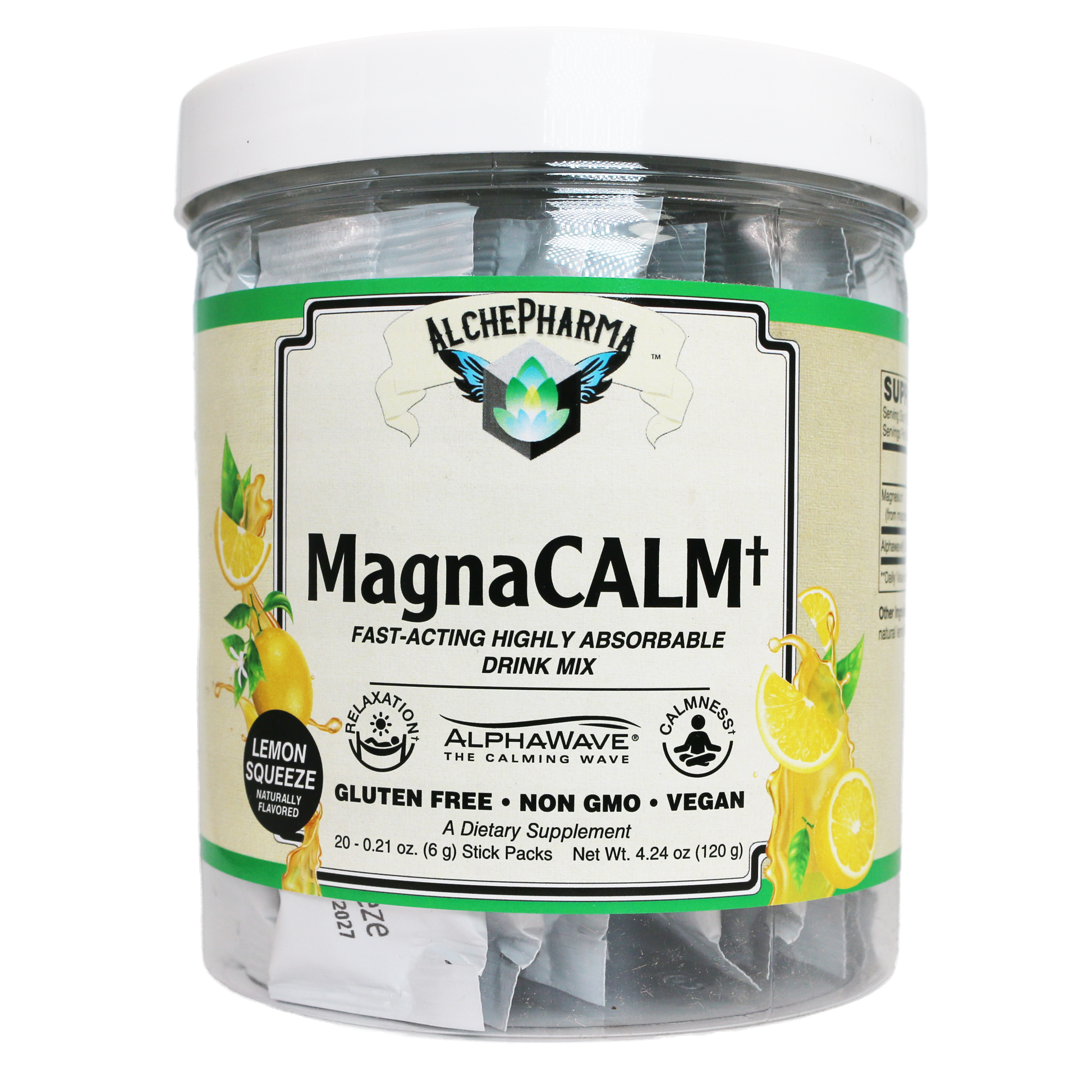 MagnaCALM† Stick Packs-AlchePharma