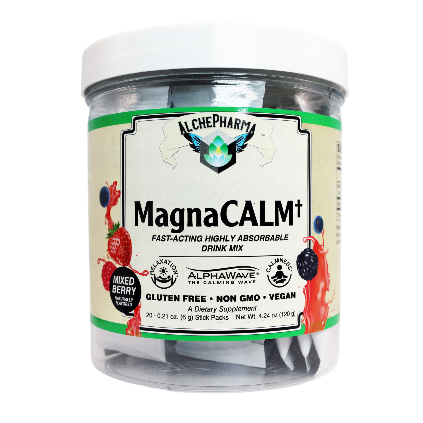 MagnaCALM† Stick Packs-AlchePharma