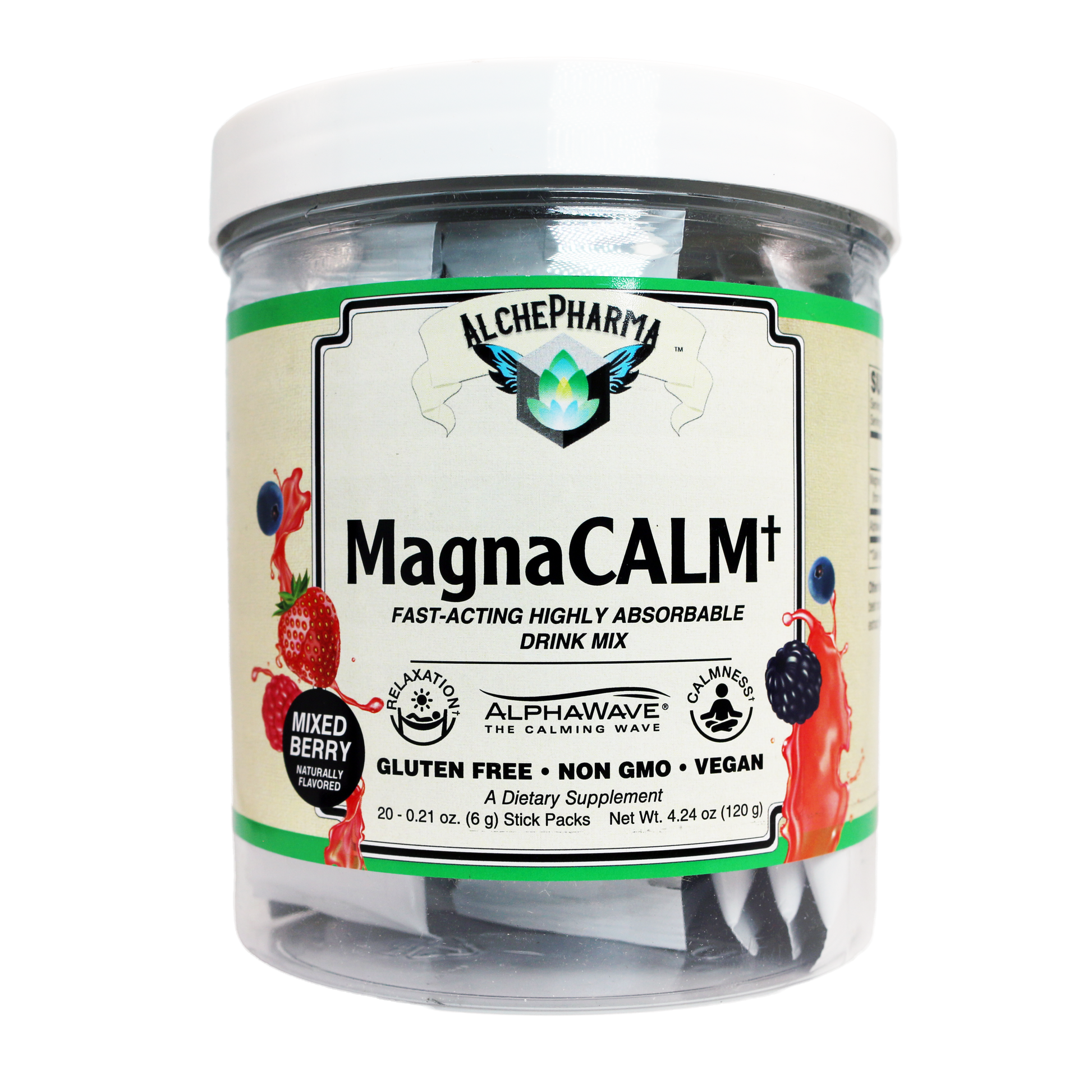 MagnaCALM† Stick Packs-AlchePharma