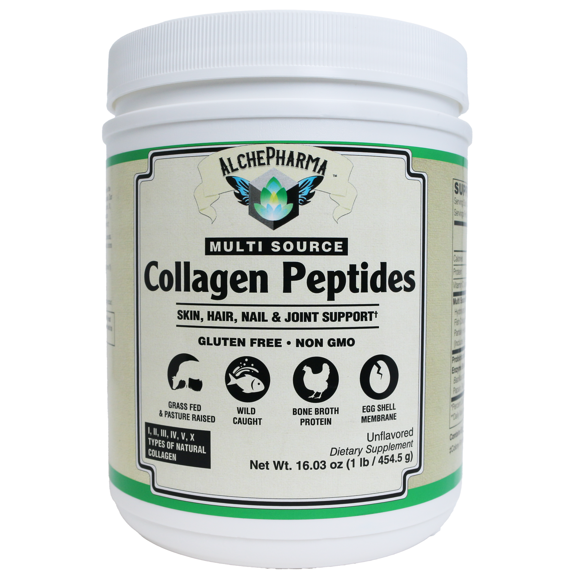 AlchePharma Multi Source Collagen Peptides-AlchePharma