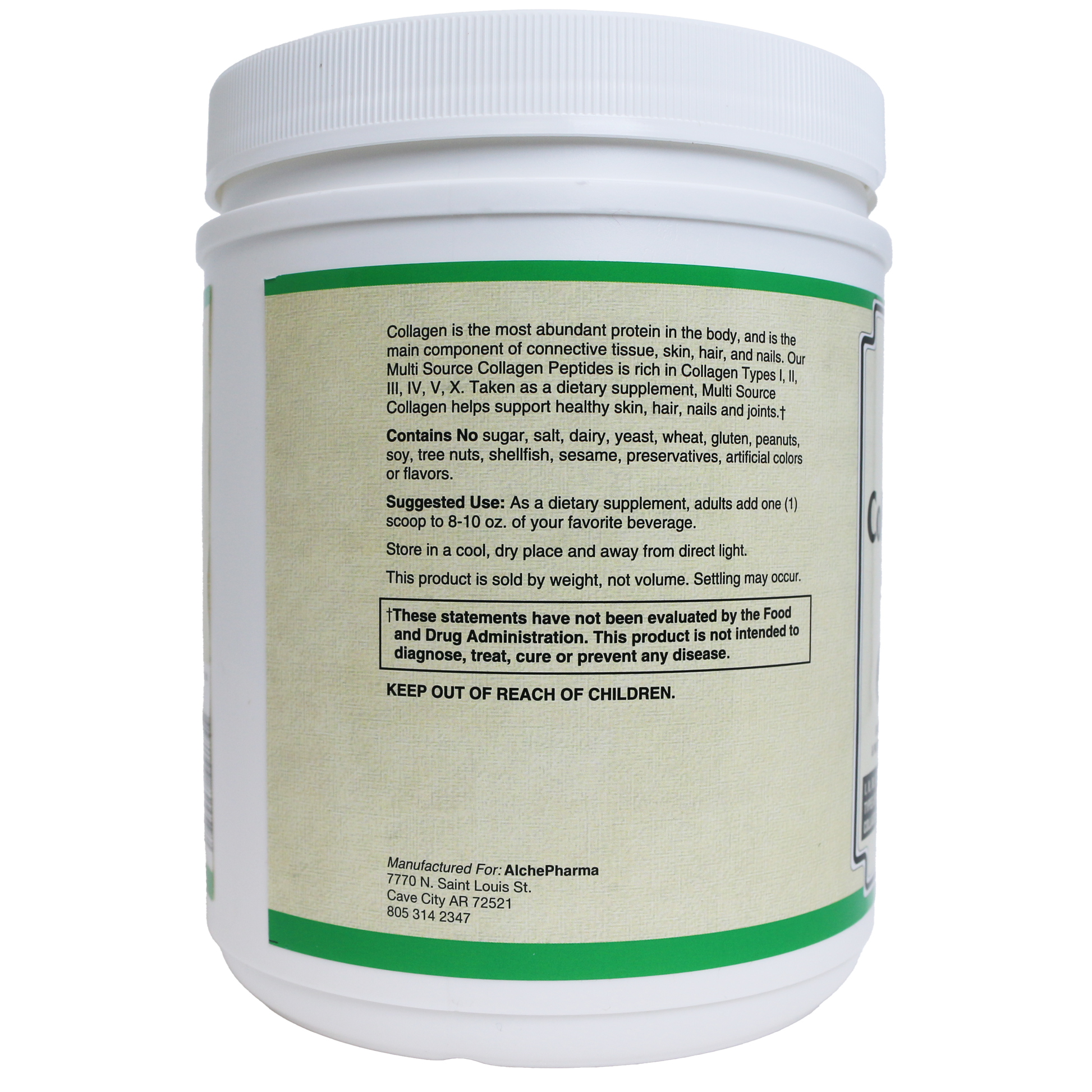 AlchePharma Multi Source Collagen Peptides-AlchePharma