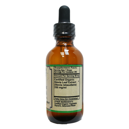 Stevia Organic Leaf Extract ( Unflavored )-Sweeteners-AlchePharma