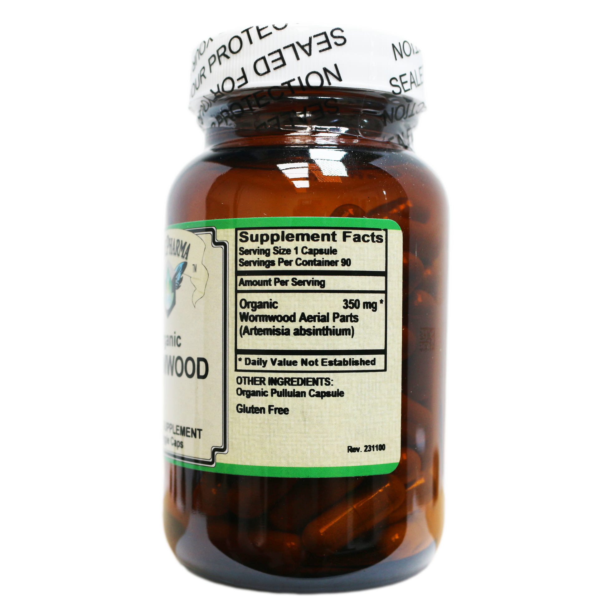 AlchePharma - Organic Wormwood (Artemisia absinthium)-AlchePharma