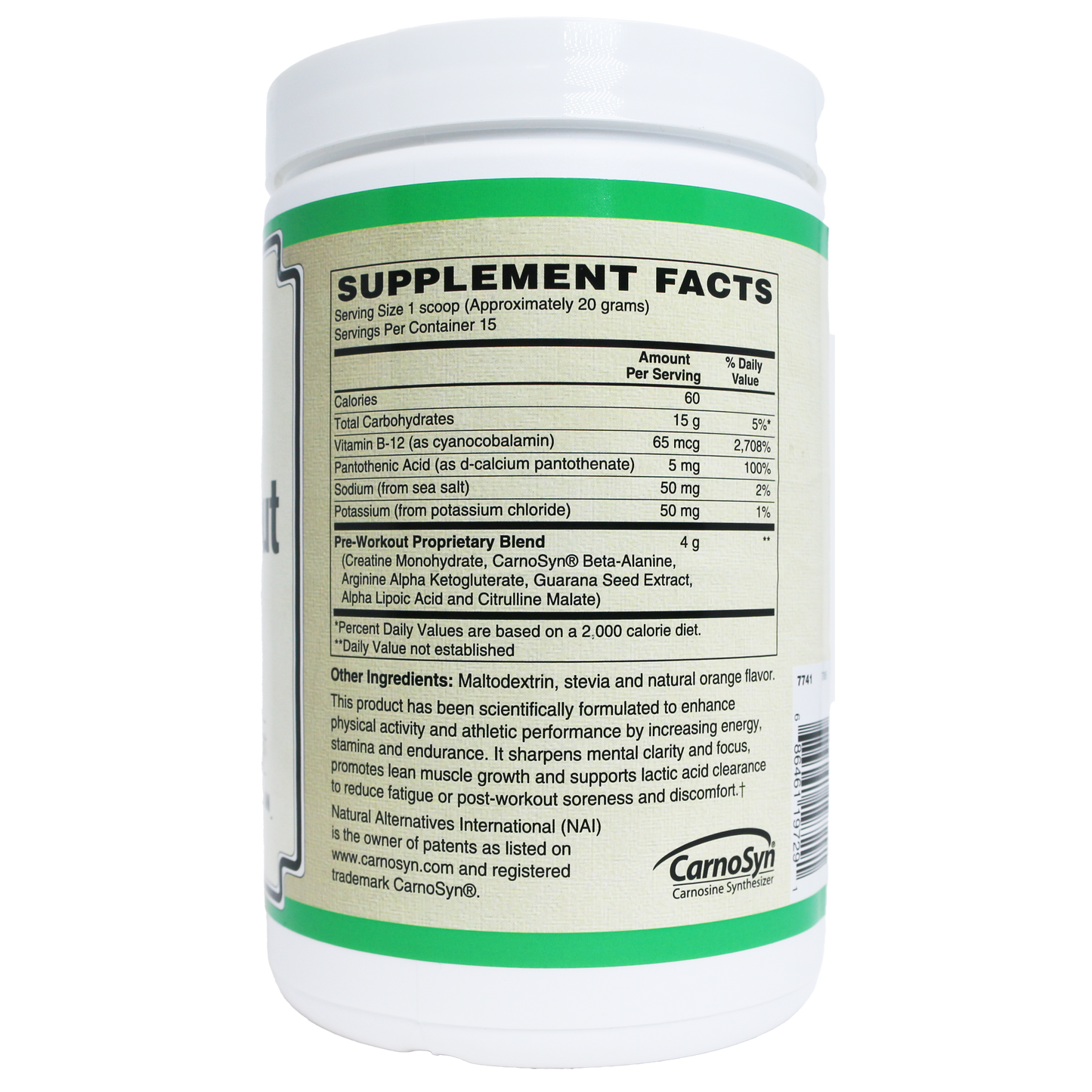 PRE-Workout Formula Clean Fit™ Fast Acting Creatine, beta-alanine, arginine, Kreb Cycle intermediates, guarana and more.-Pre Workout-AlchePharma