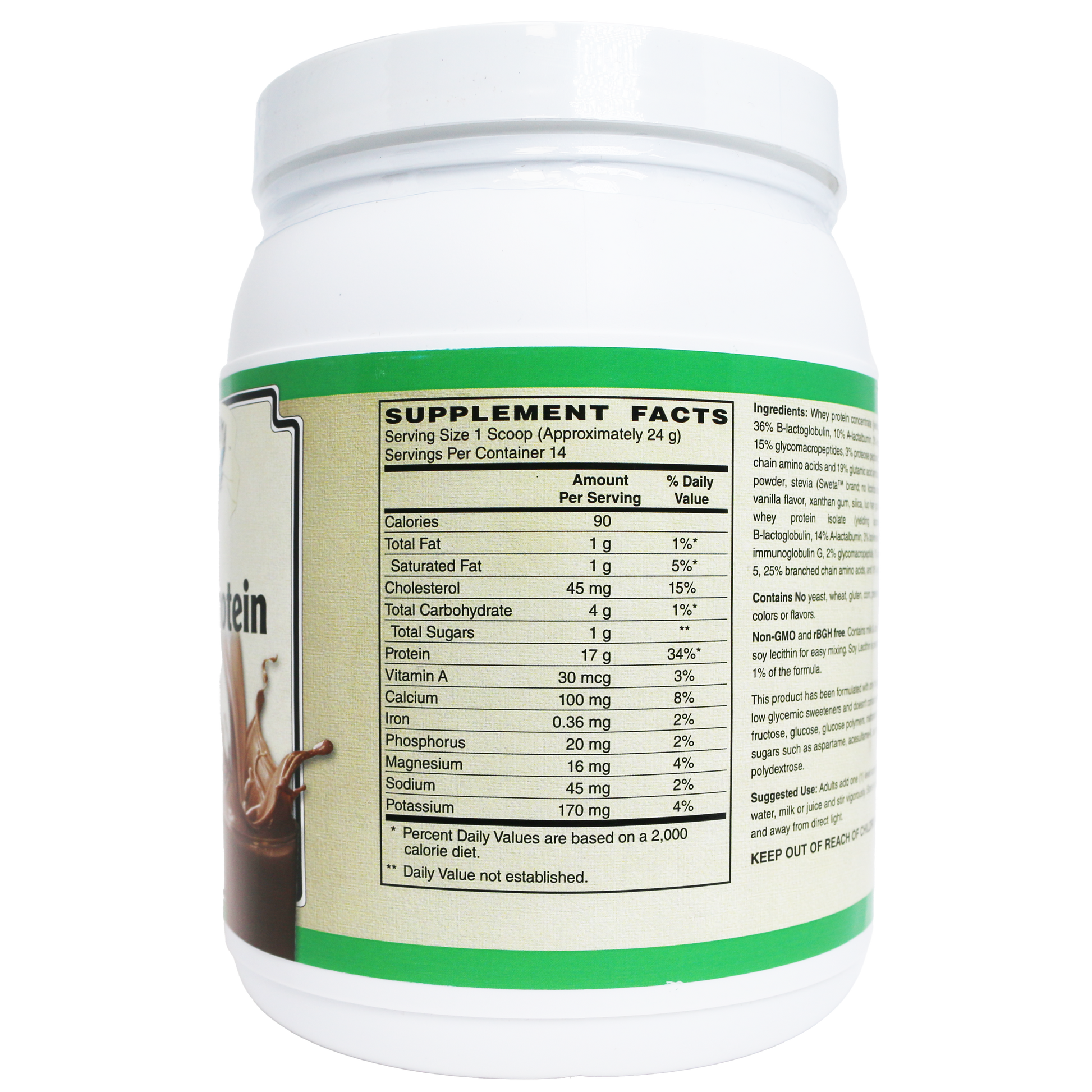 AlchePharma Premium Whey Blend (Concentrate & Isolate) - Natural Chocolate-Protein Powders-AlchePharma