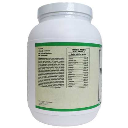 AlchePharma Premium Whey Blend (Concentrate & Isolate) - Natural Vanilla-Protein Powders-AlchePharma