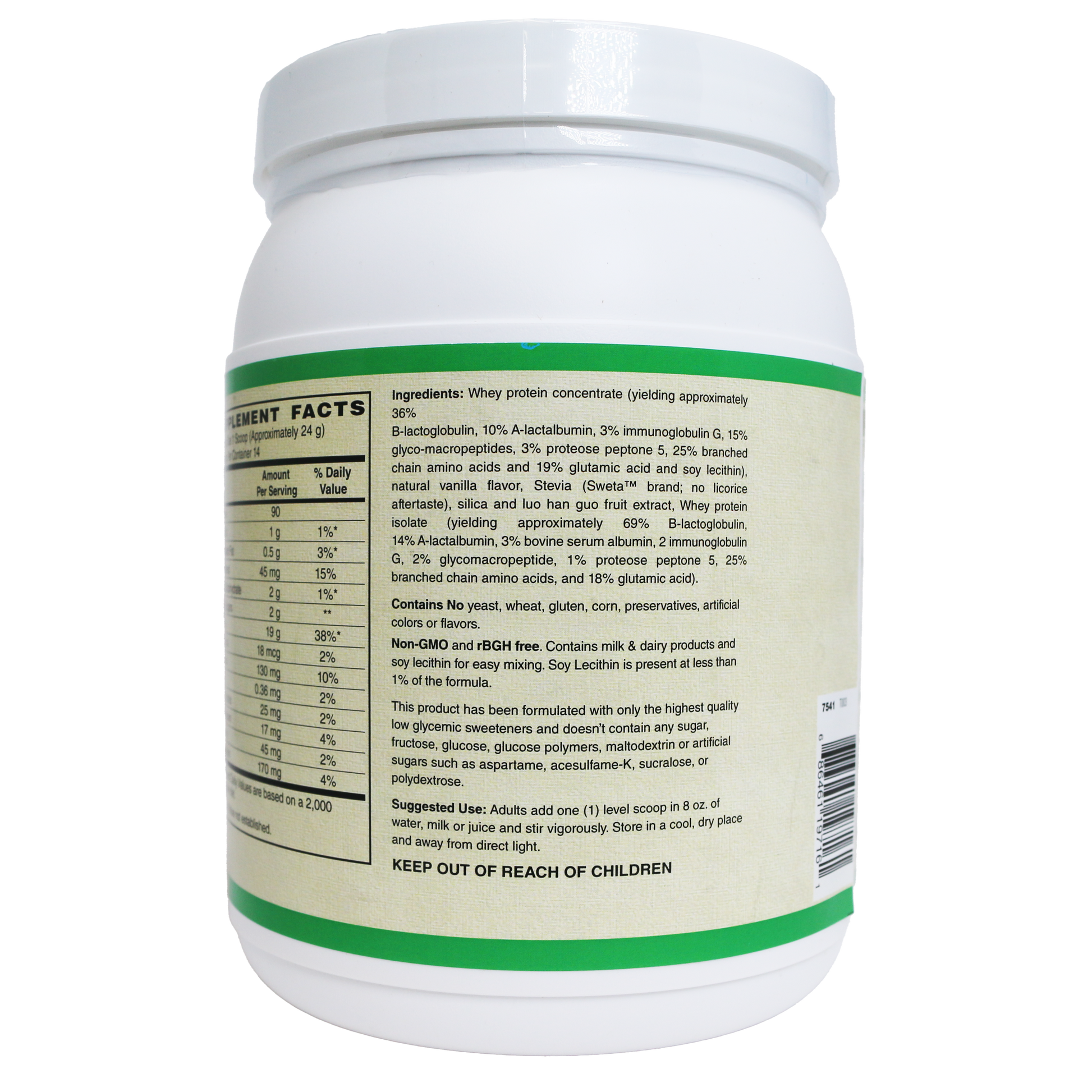 AlchePharma Premium Whey Blend (Concentrate & Isolate) - Natural Vanilla-Protein Powders-AlchePharma