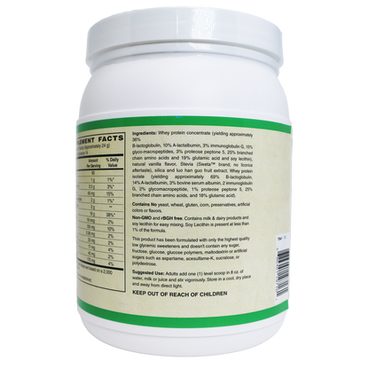 AlchePharma Premium Whey Blend (Concentrate & Isolate) - Natural Vanilla-Protein Powders-AlchePharma