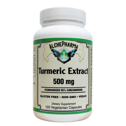 AlchePharma Radiant Turmeric 500: The Gold Standard 95% Curcuminoid Extract-Anti_Inflammatory-AlchePharma