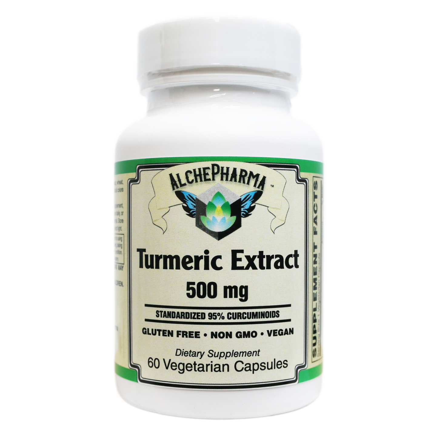 AlchePharma Radiant Turmeric 500: The Gold Standard 95% Curcuminoid Extract-Anti_Inflammatory-AlchePharma
