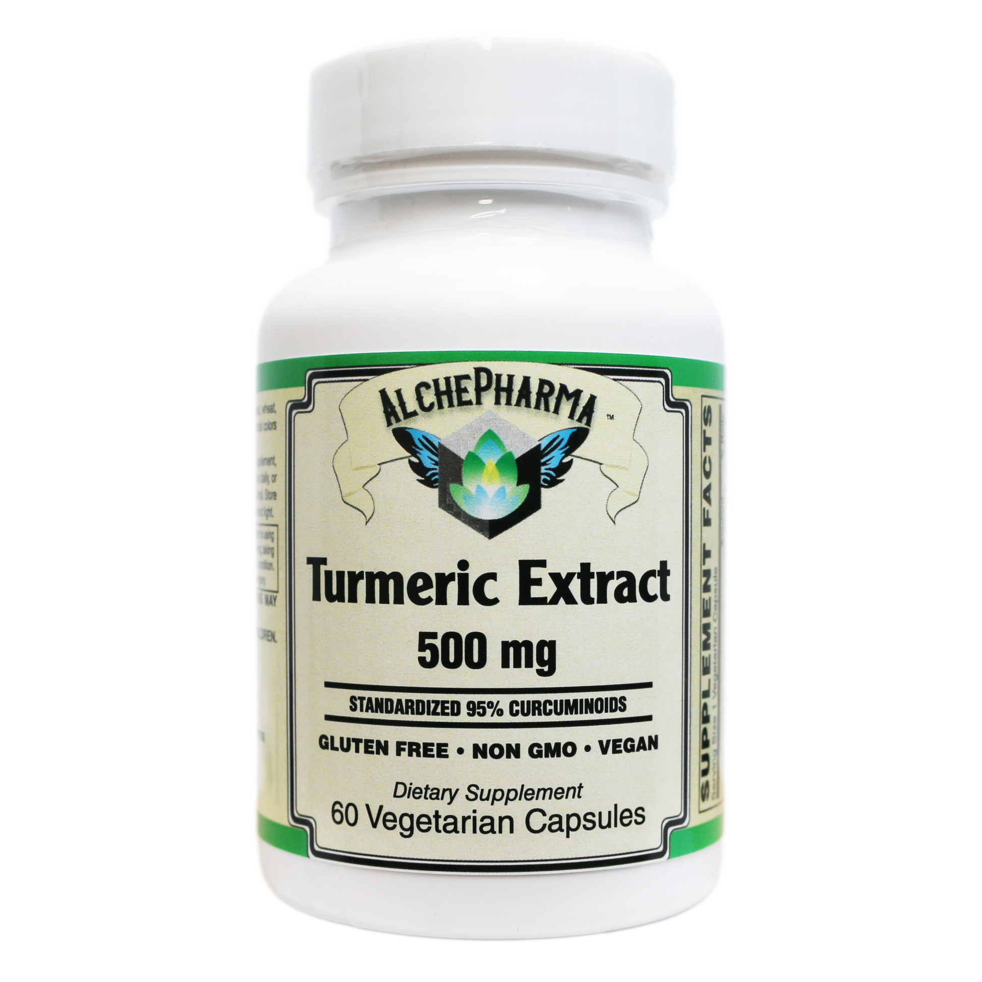 AlchePharma Radiant Turmeric 500: The Gold Standard 95% Curcuminoid Extract-Anti_Inflammatory-AlchePharma