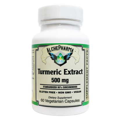 AlchePharma Radiant Turmeric 500: The Gold Standard 95% Curcuminoid Extract-Anti_Inflammatory-AlchePharma