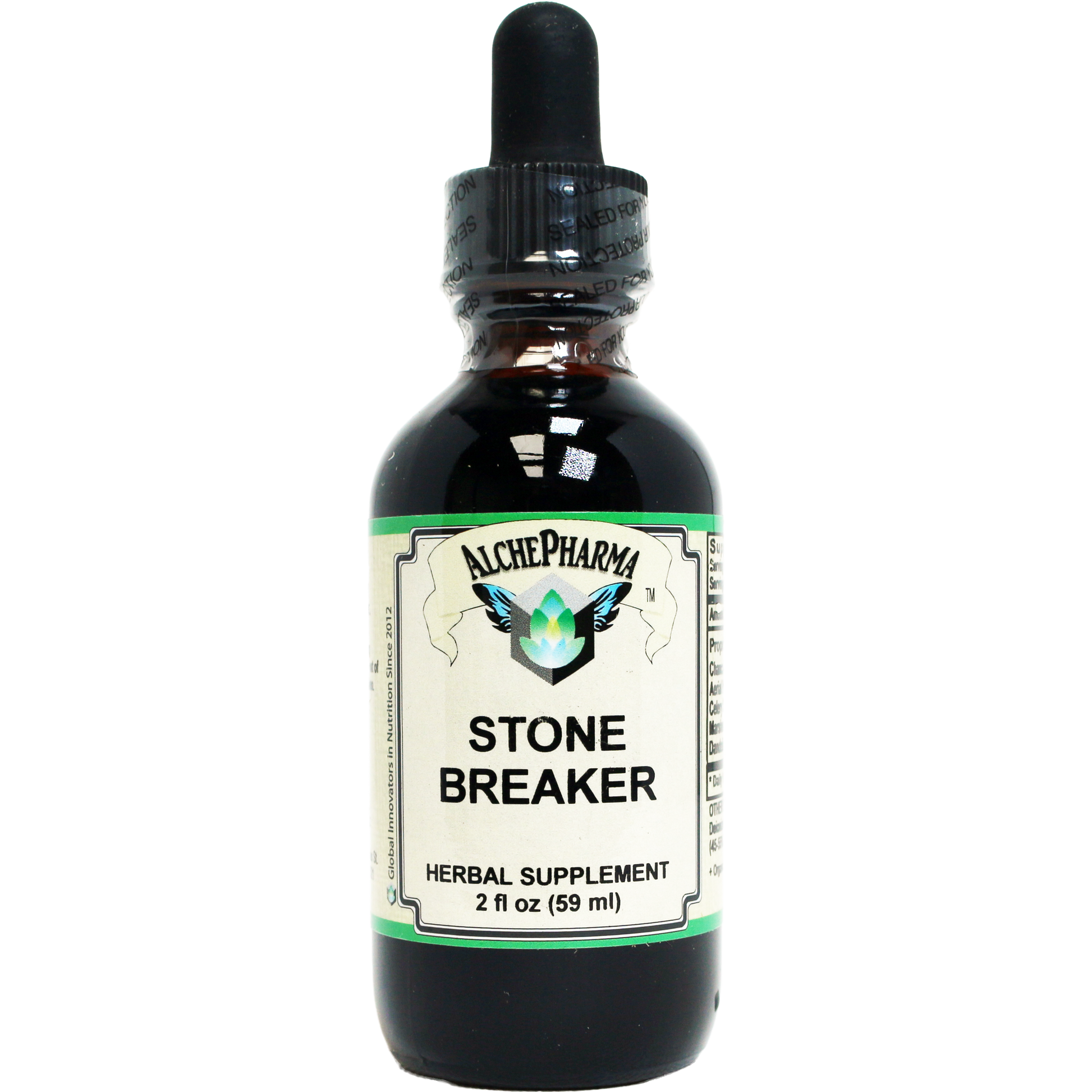 AlchePharma Stone Breaker Liquid Tincture: Natural Kidney Health Support-AlchePharma