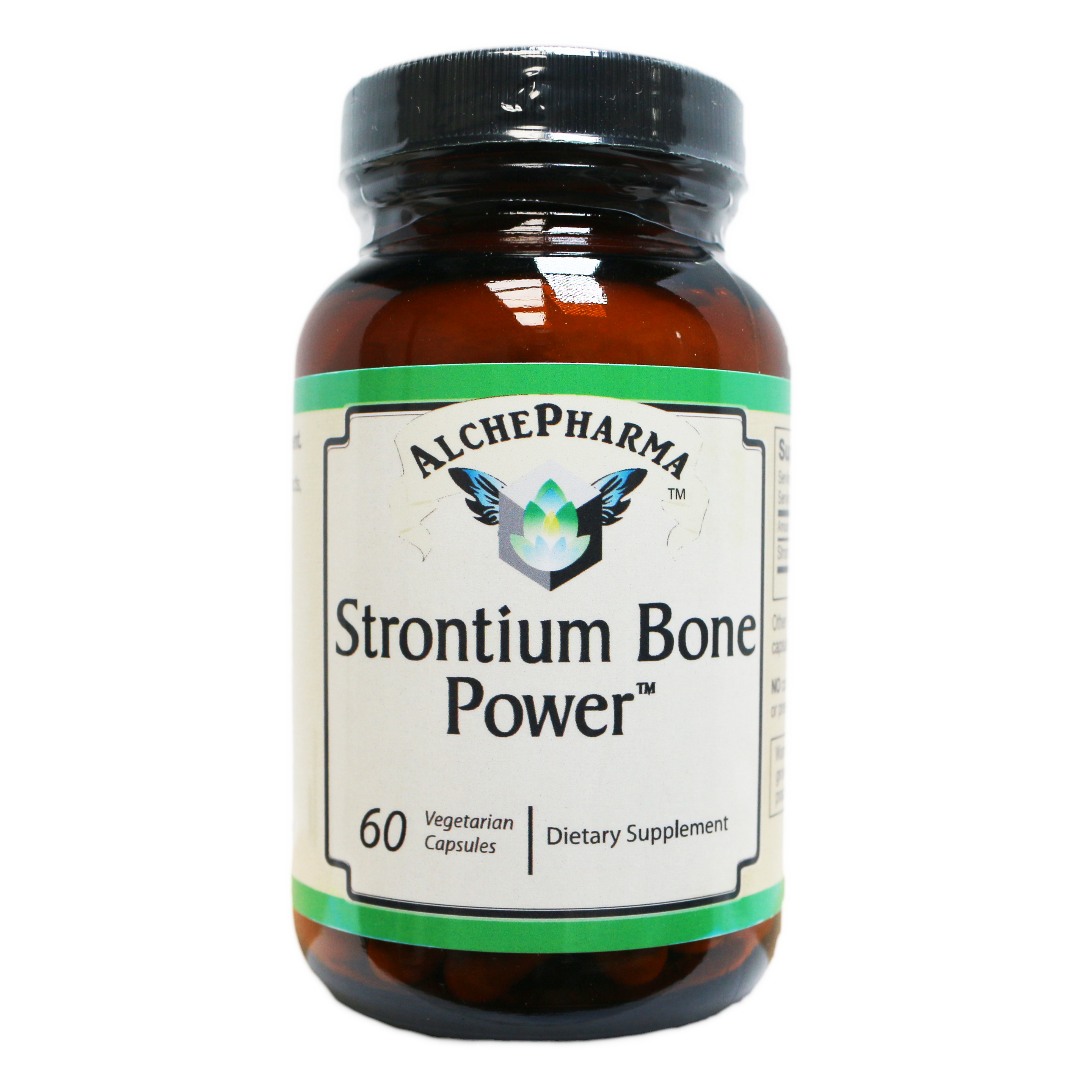 Strontium Bone Power - 60 Capsules – AlchePharma Naturals