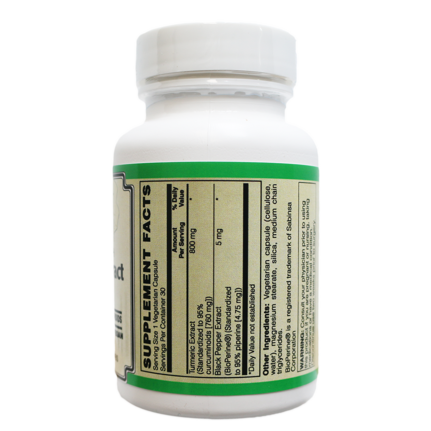 AlchePharma Turmeric 800: Super Strength 95% Curcuminoids with BioPerine®-Vitamins & Supplements-AlchePharma