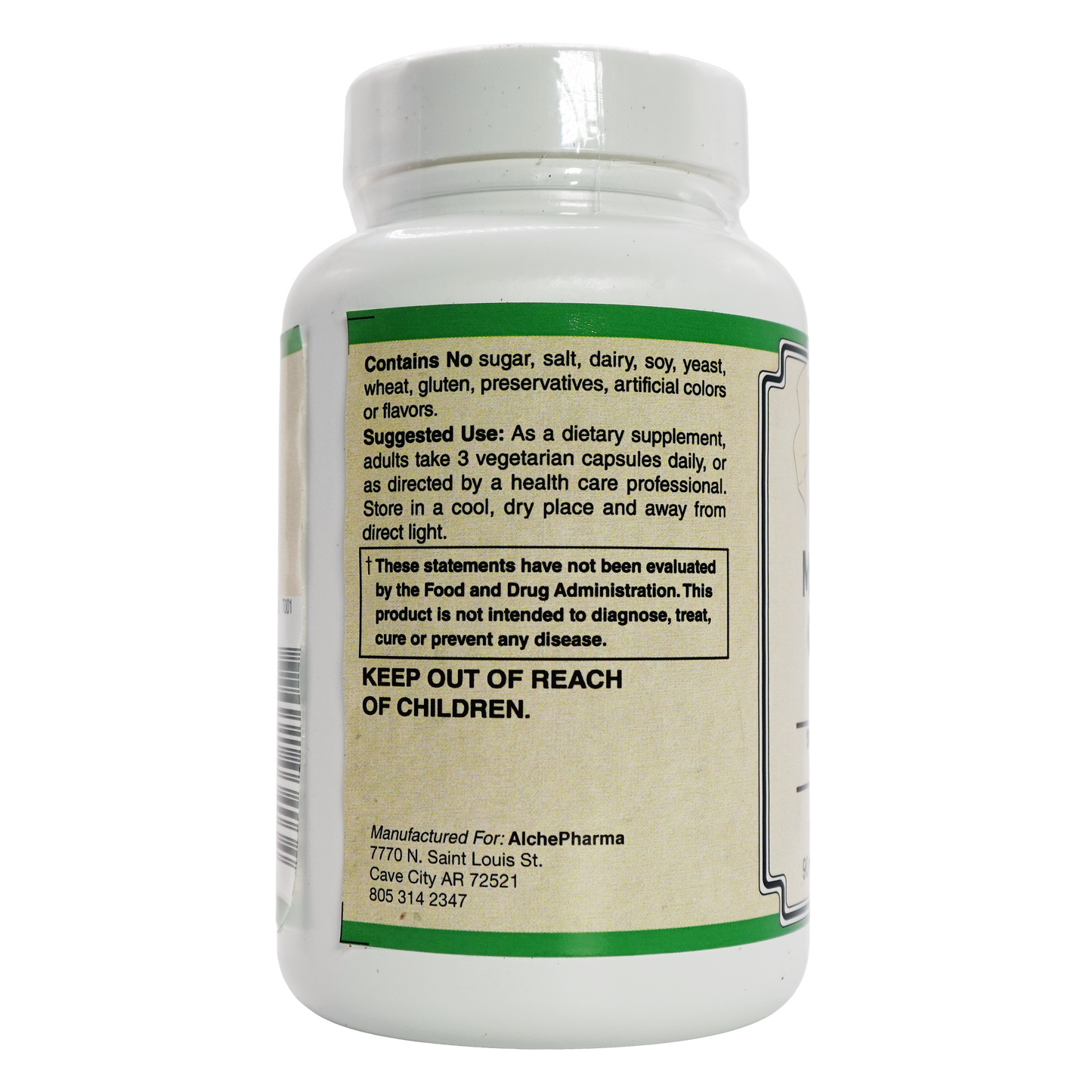 AlchePharma® Magnesium Glycinate 400mg-AlchePharma