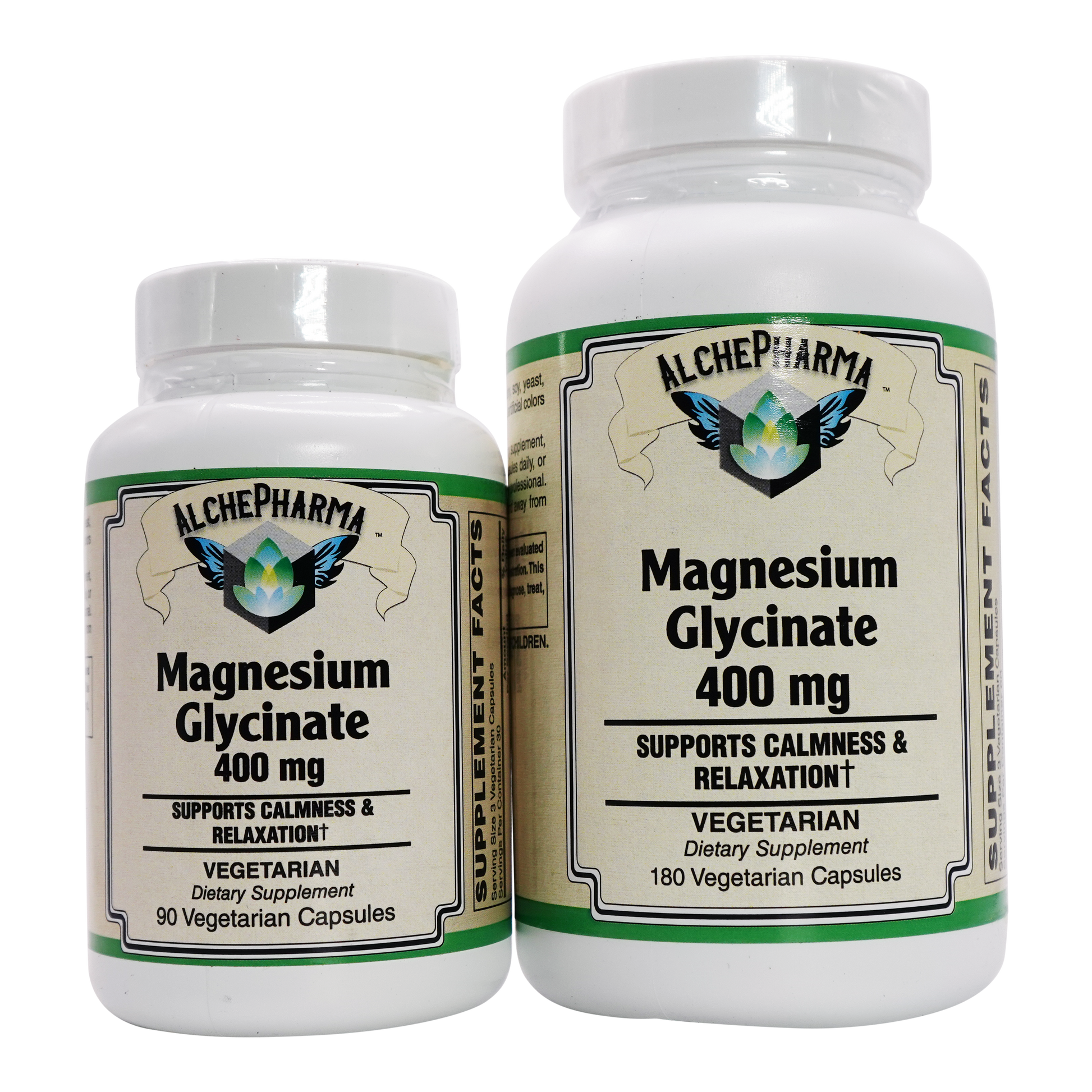 AlchePharma® Magnesium Glycinate 400mg-AlchePharma