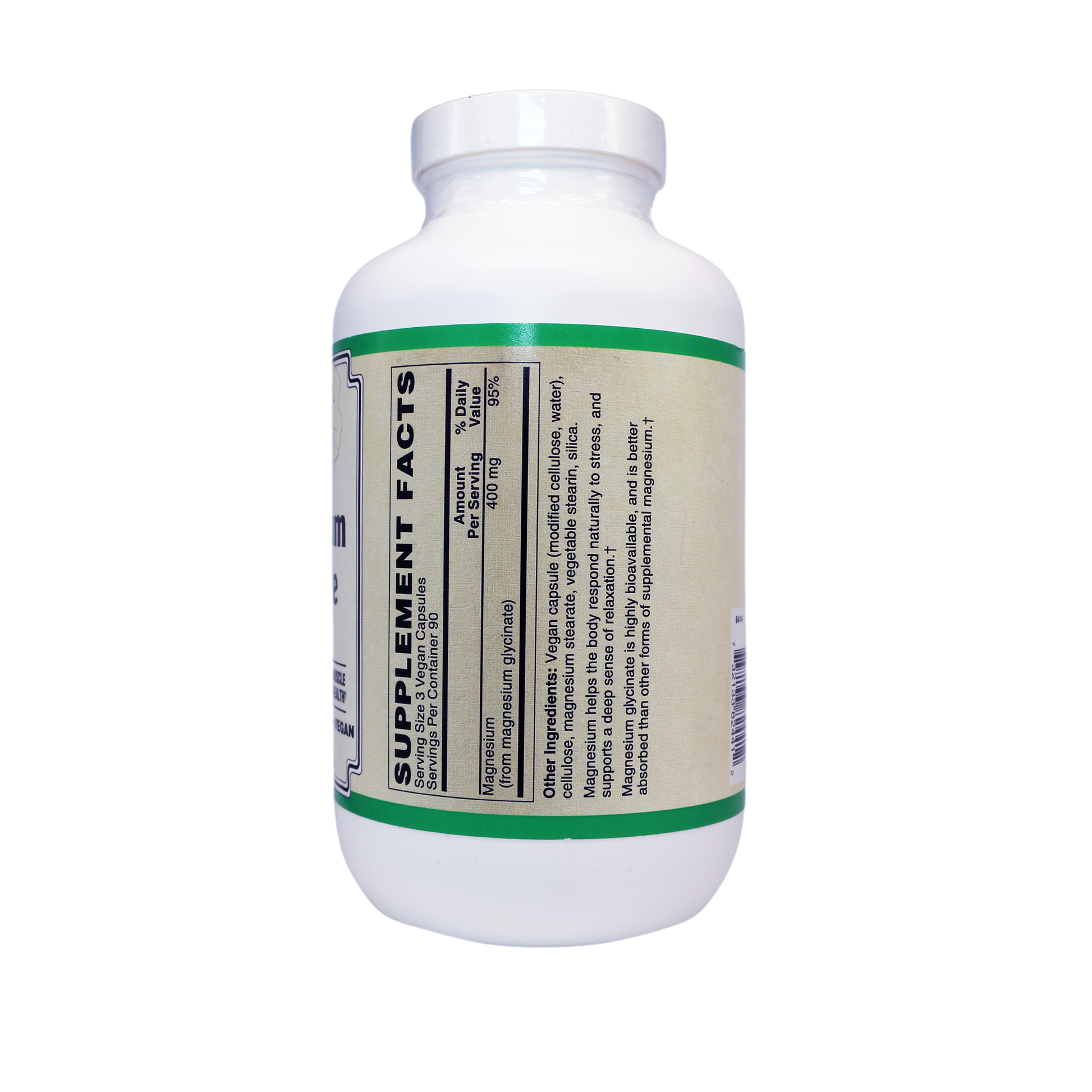 AlchePharma® Magnesium Glycinate 400mg-AlchePharma