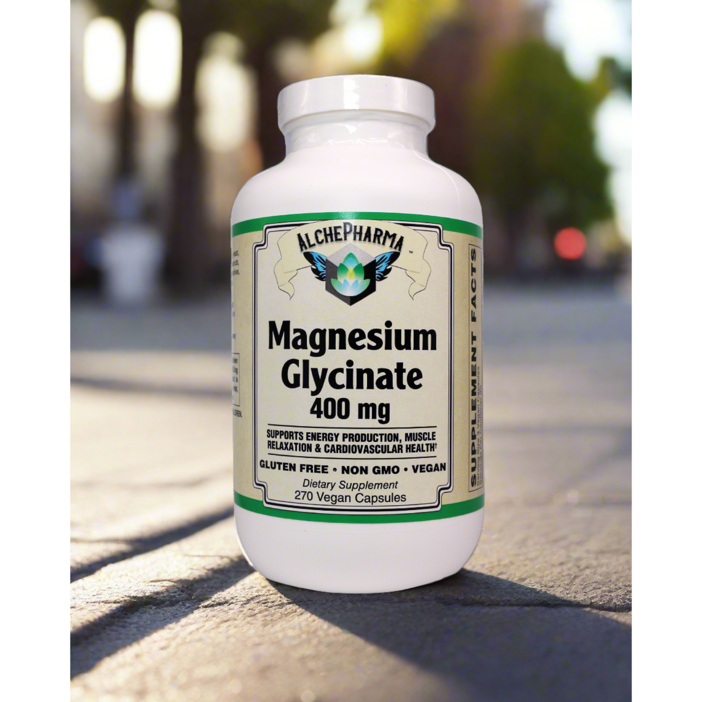 AlchePharma® Magnesium Glycinate 400mg-AlchePharma