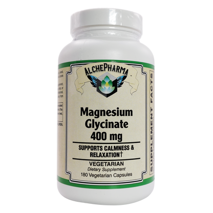 AlchePharma® Magnesium Glycinate 400mg-AlchePharma