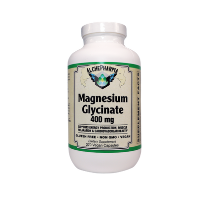 AlchePharma® Magnesium Glycinate 400mg-AlchePharma