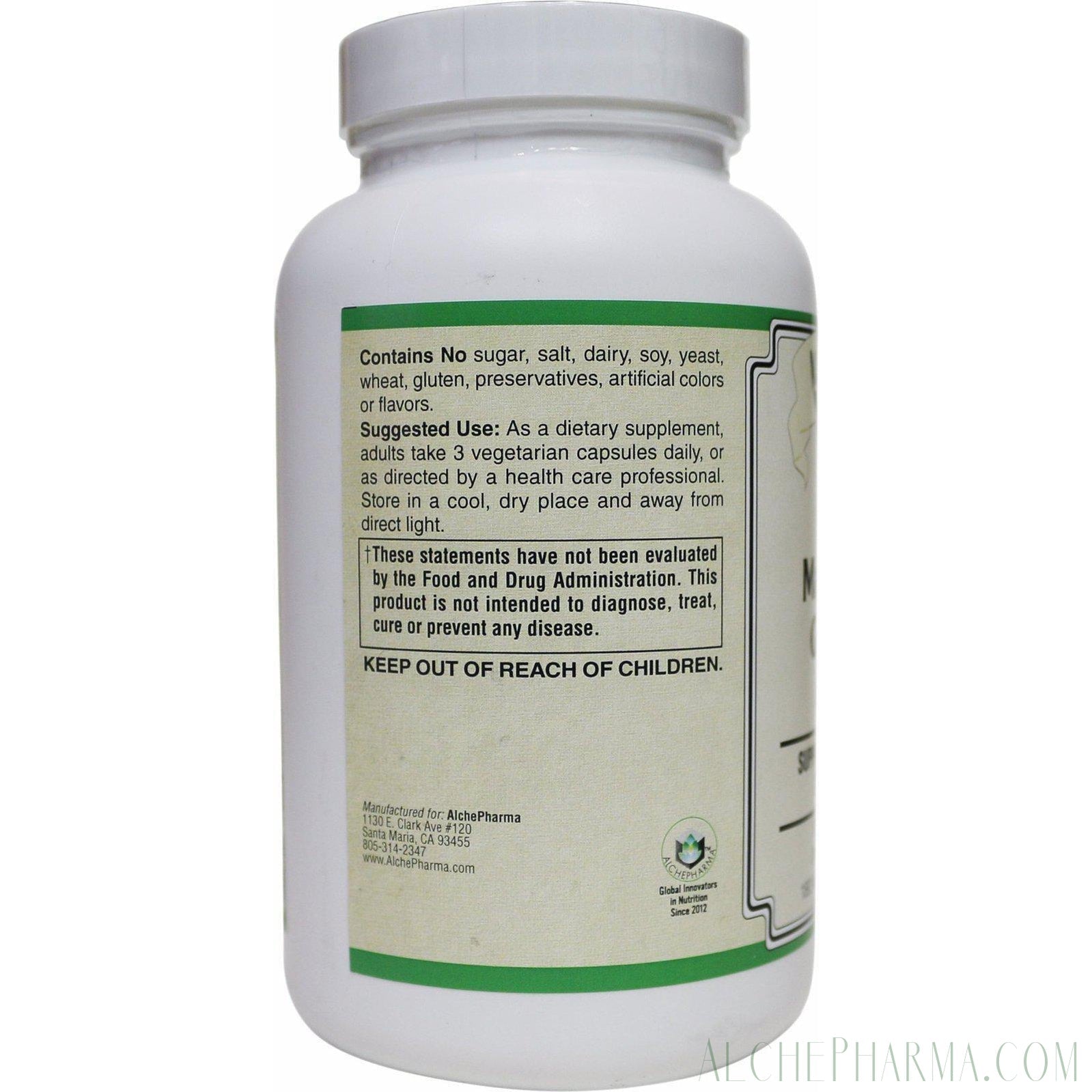 Magnesium Glycinate-AlchePharma-90 Veg Caps-AlchePharma