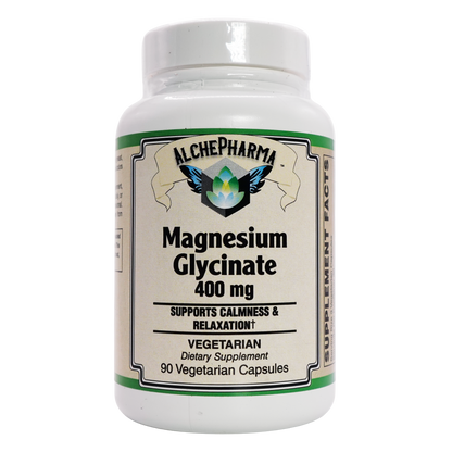 AlchePharma® Magnesium Glycinate 400mg-AlchePharma