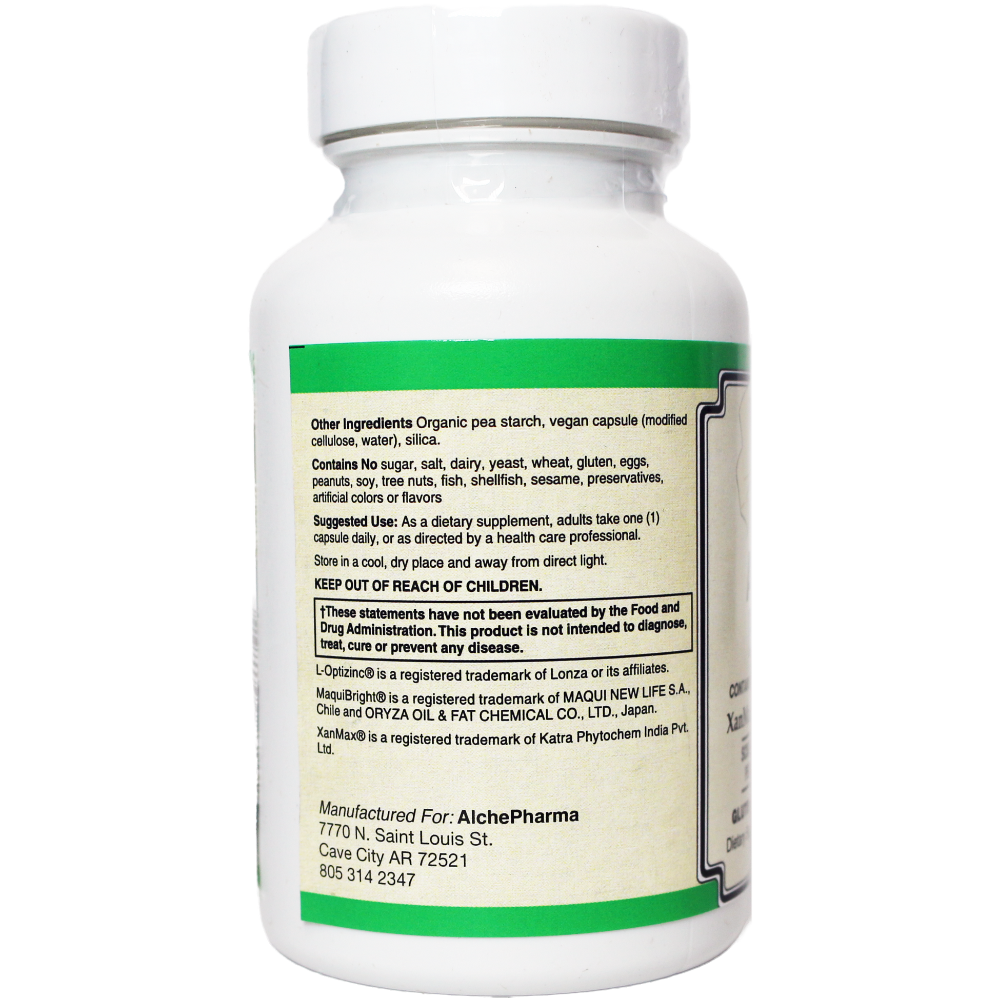 AlchePharma's Advanced Eye Care Supplement-AlchePharma