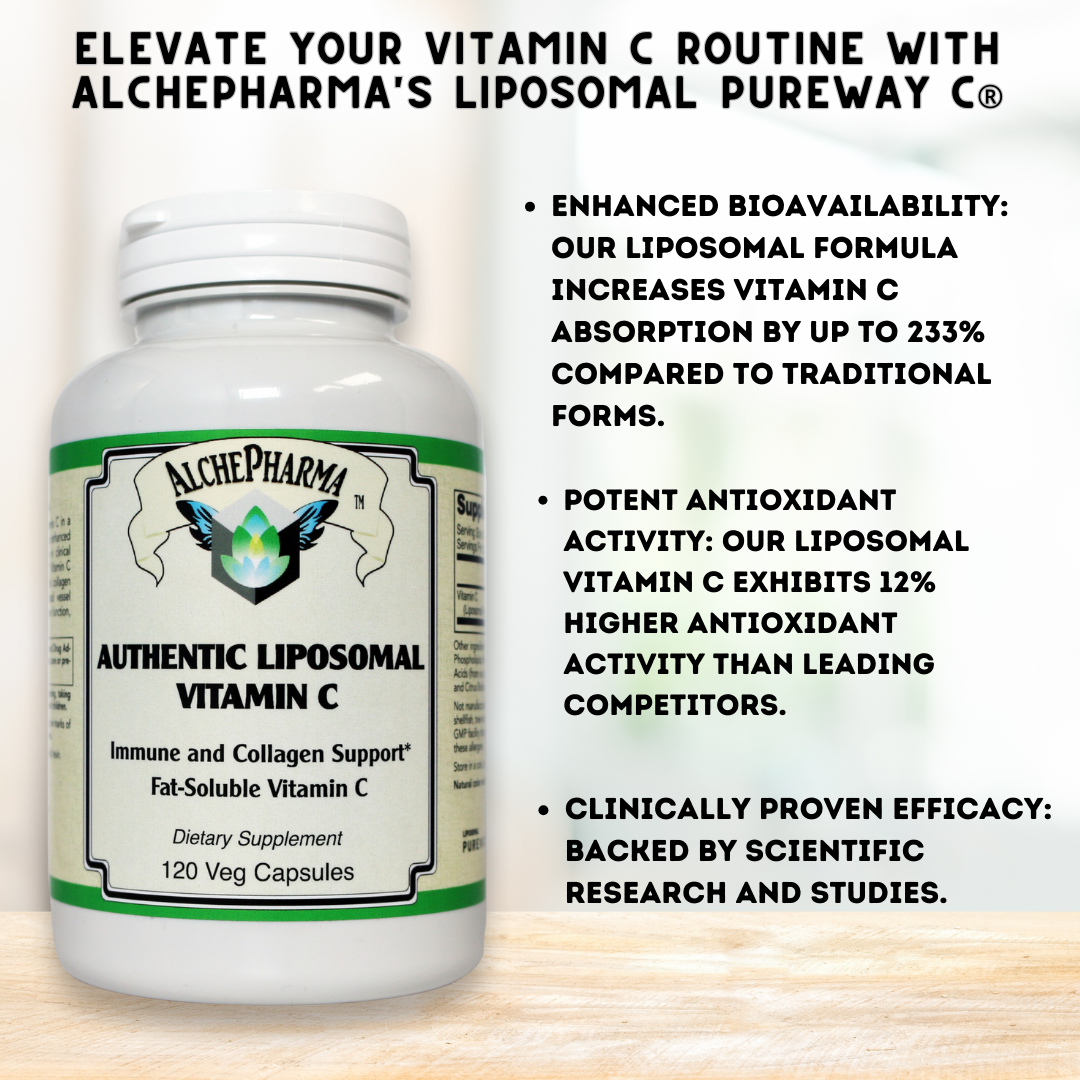 AlchePharma's Liposomal PureWay C®-Vitamins & Supplements-AlchePharma