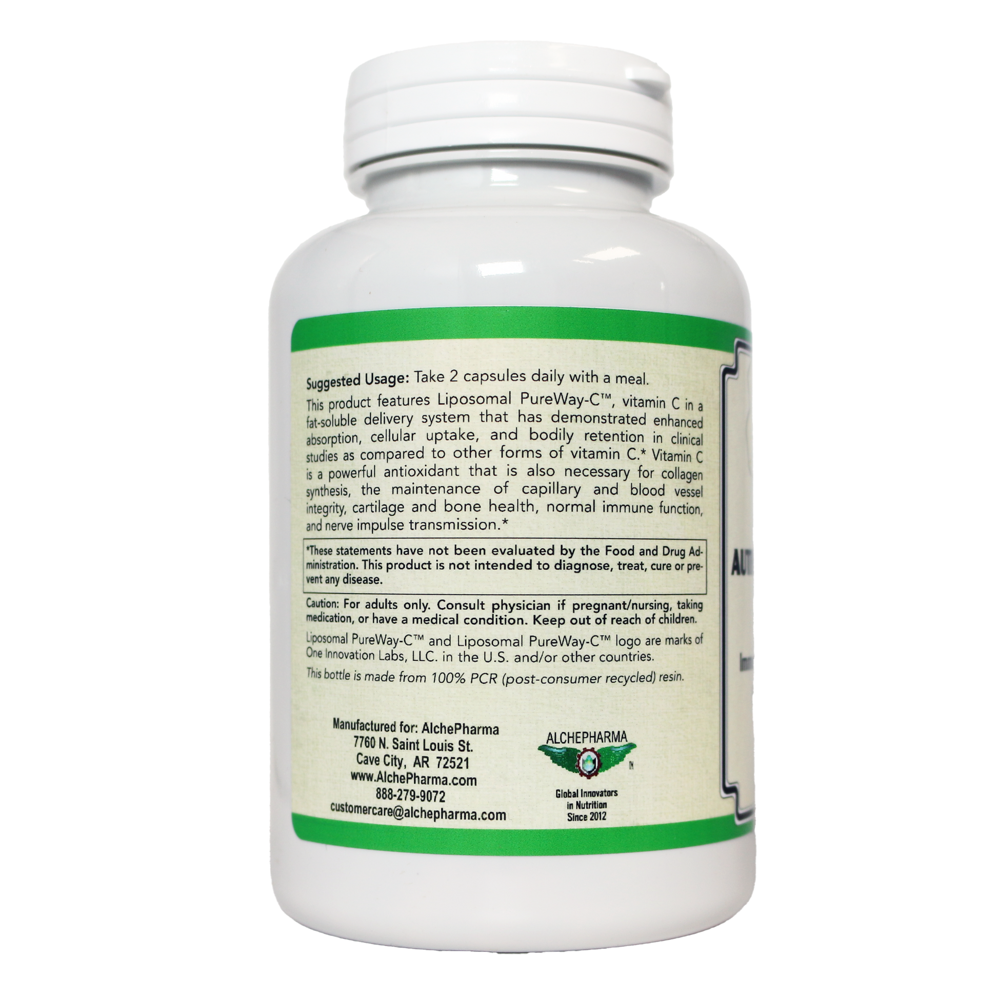 Authentic Liposomal Vitamin C-Vitamins & Supplements-AlchePharma
