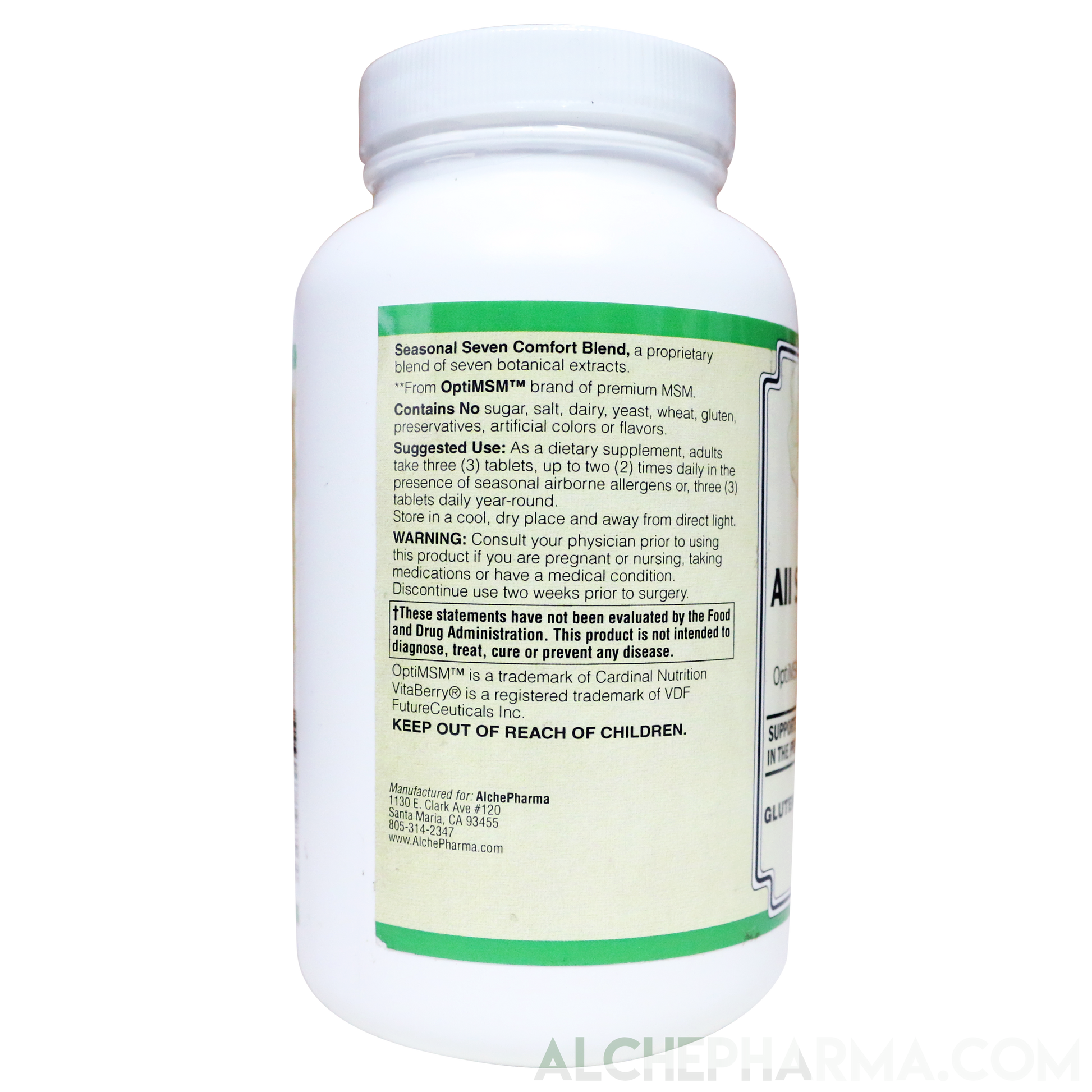 All Season Support (Formerly Aller-7) Proprietary Allergy Formula-Allergy-AlchePharma