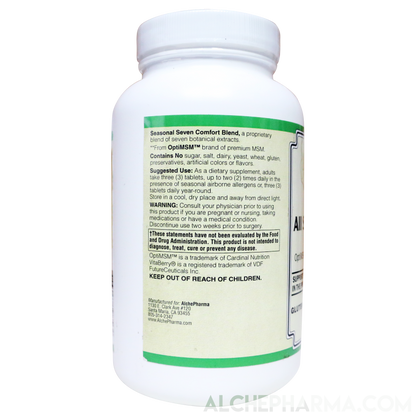 All Season Support (Formerly Aller-7) Proprietary Allergy Formula-Allergy-AlchePharma
