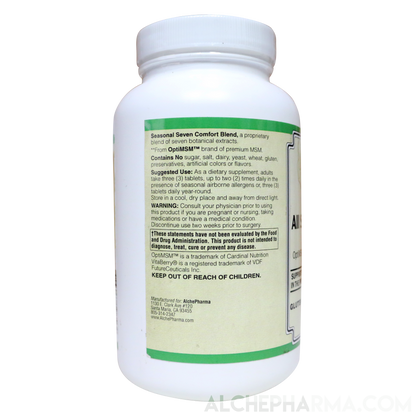 All Season Support (Formerly Aller-7) Proprietary Allergy Formula-Allergy-AlchePharma