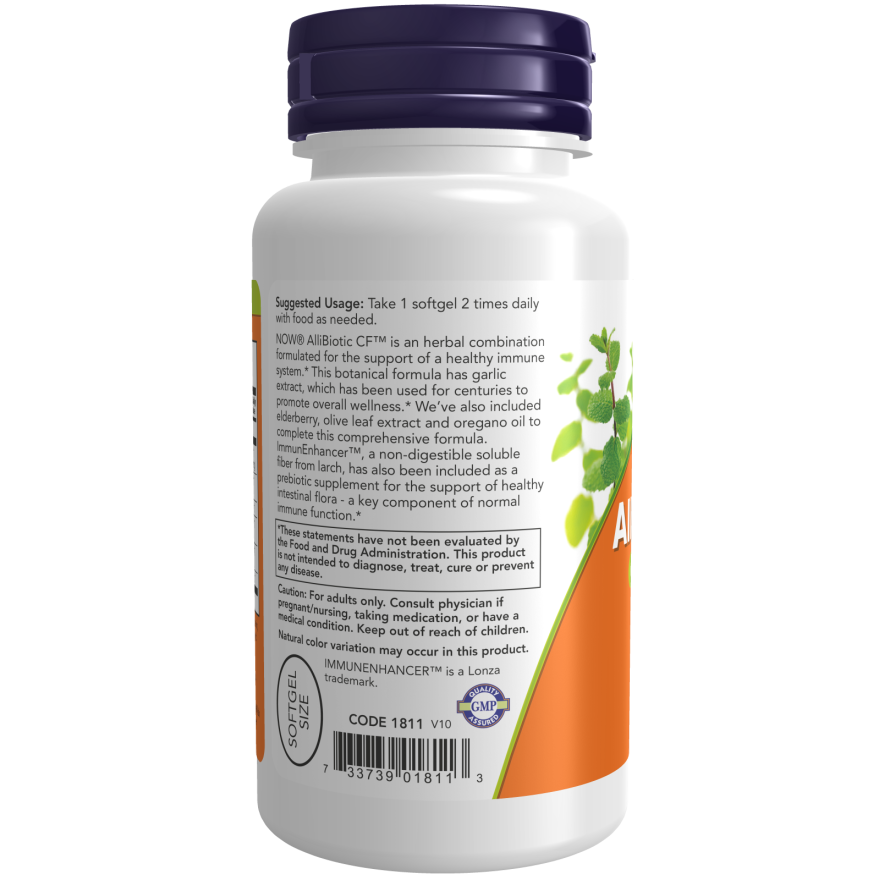 AlliBiotic CF™ Softgels-Immune System Enhancers-AlchePharma