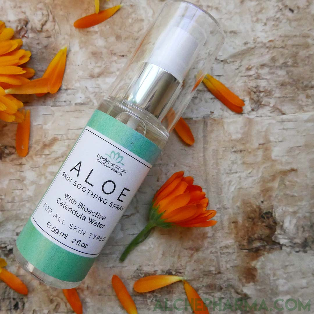 Aloe Skin Soothing Spray-Facial Mist-AlchePharma