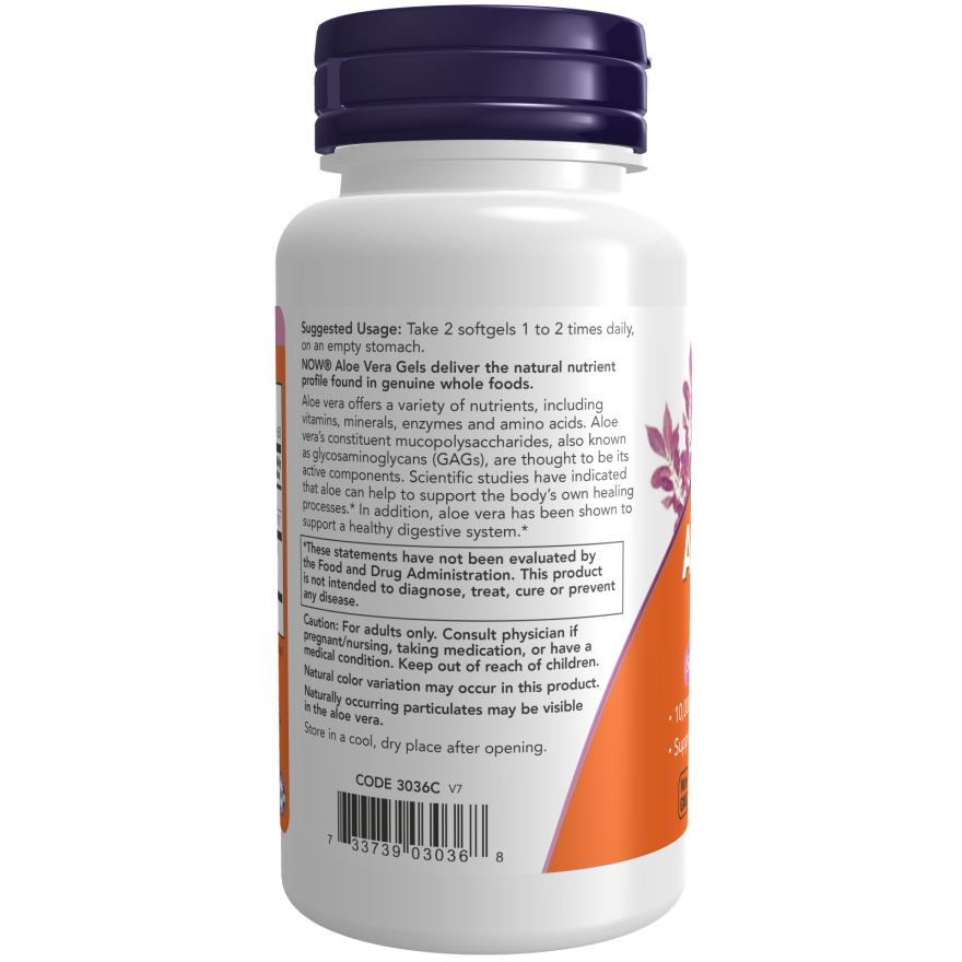 Aloe Vera 10,000 mg Softgels-Digestive Support-AlchePharma