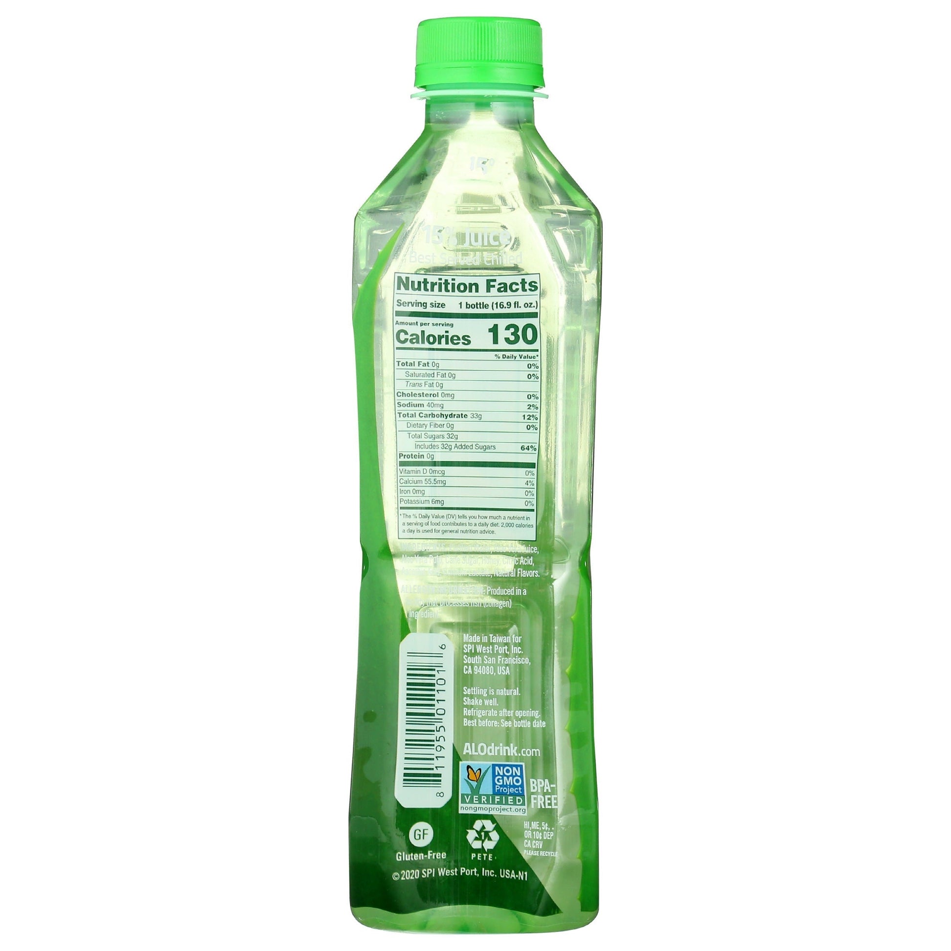 Aloe Vera Juice Drink - 16.9 fl oz (8 Flavors!)-AlchePharma