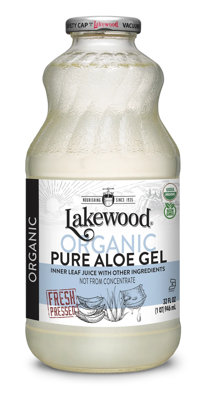 Lakewood Organic Pure Aloe Gel Juice