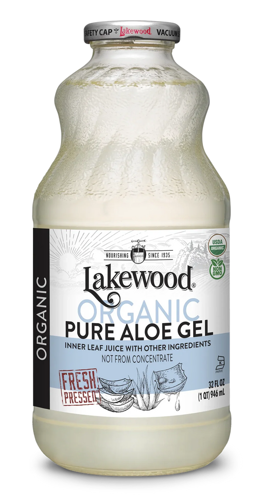 Lakewood Organic Pure Aloe Gel Juice