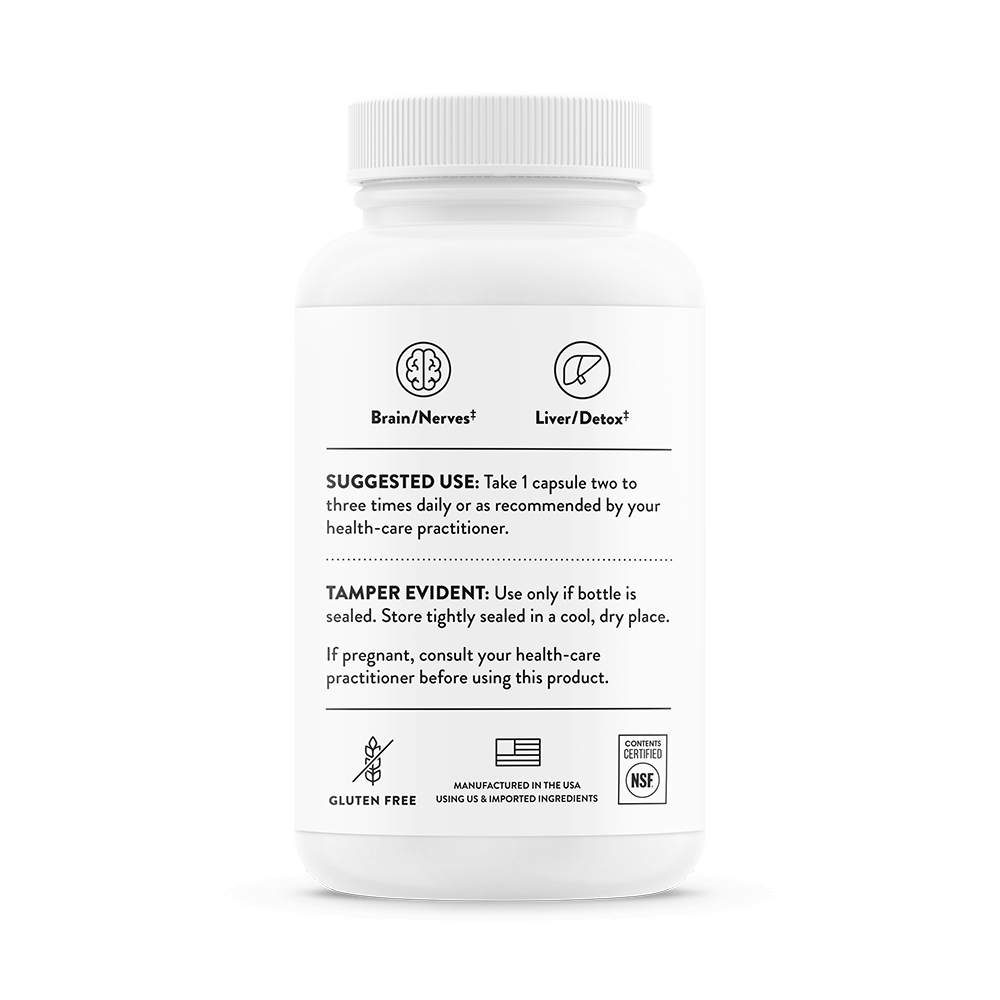 Alpha-Lipoic Acid 60 Capsules-Anti-Oxidant-AlchePharma