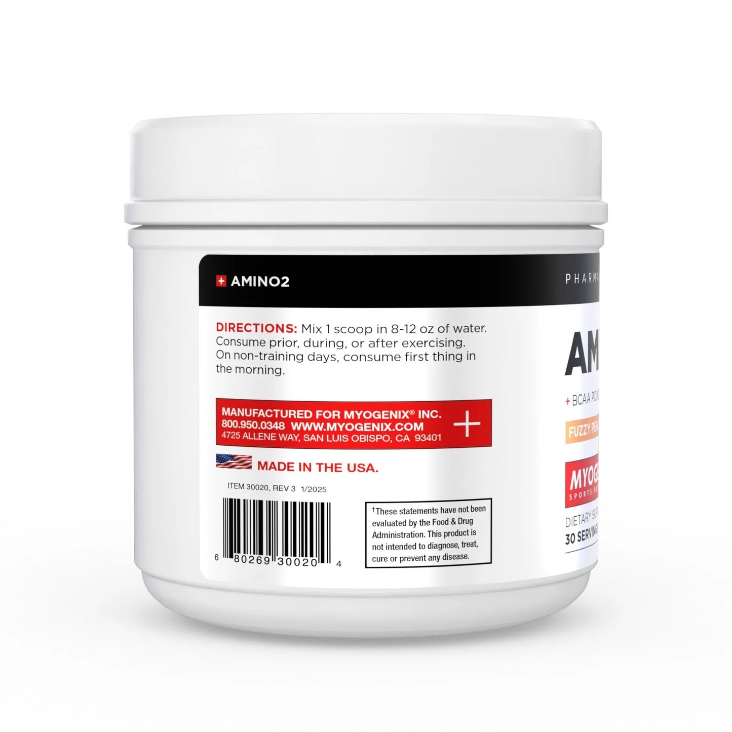 Myogenix Amino 2 - Fuzzy Peach
