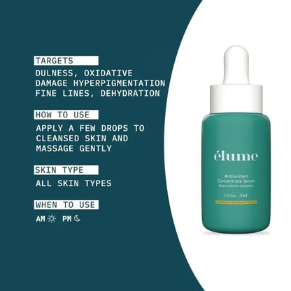Elume Antioxidant Concentrate Serum