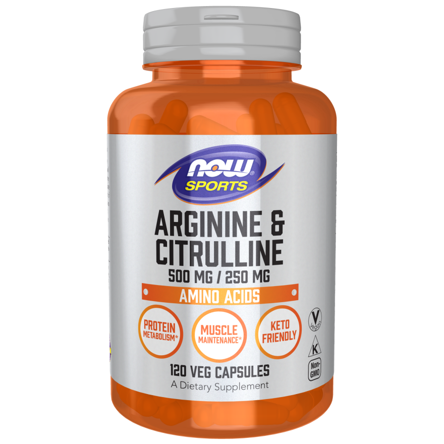 Arginine & Citrulline 500 mg / 250 mg Veg Capsules-Amino Acids-AlchePharma