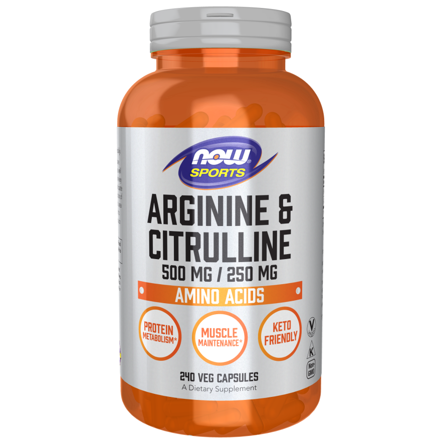 Arginine & Citrulline 500 mg / 250 mg Veg Capsules-Amino Acids-AlchePharma