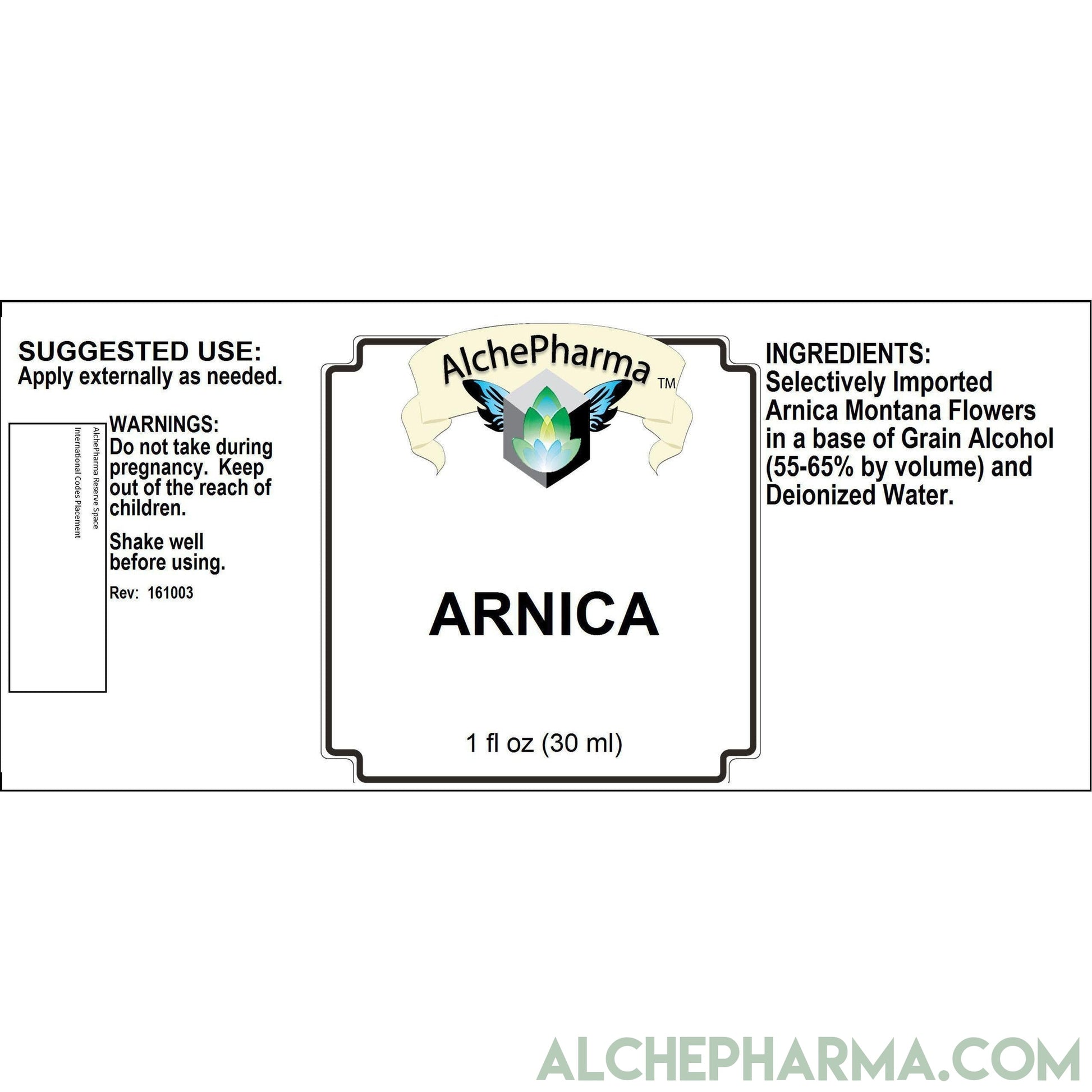 Arnica Montana Flower Tincture - TOPICAL USE ONLY - NOT Oil / NOT Homeopathic-AlchePharma