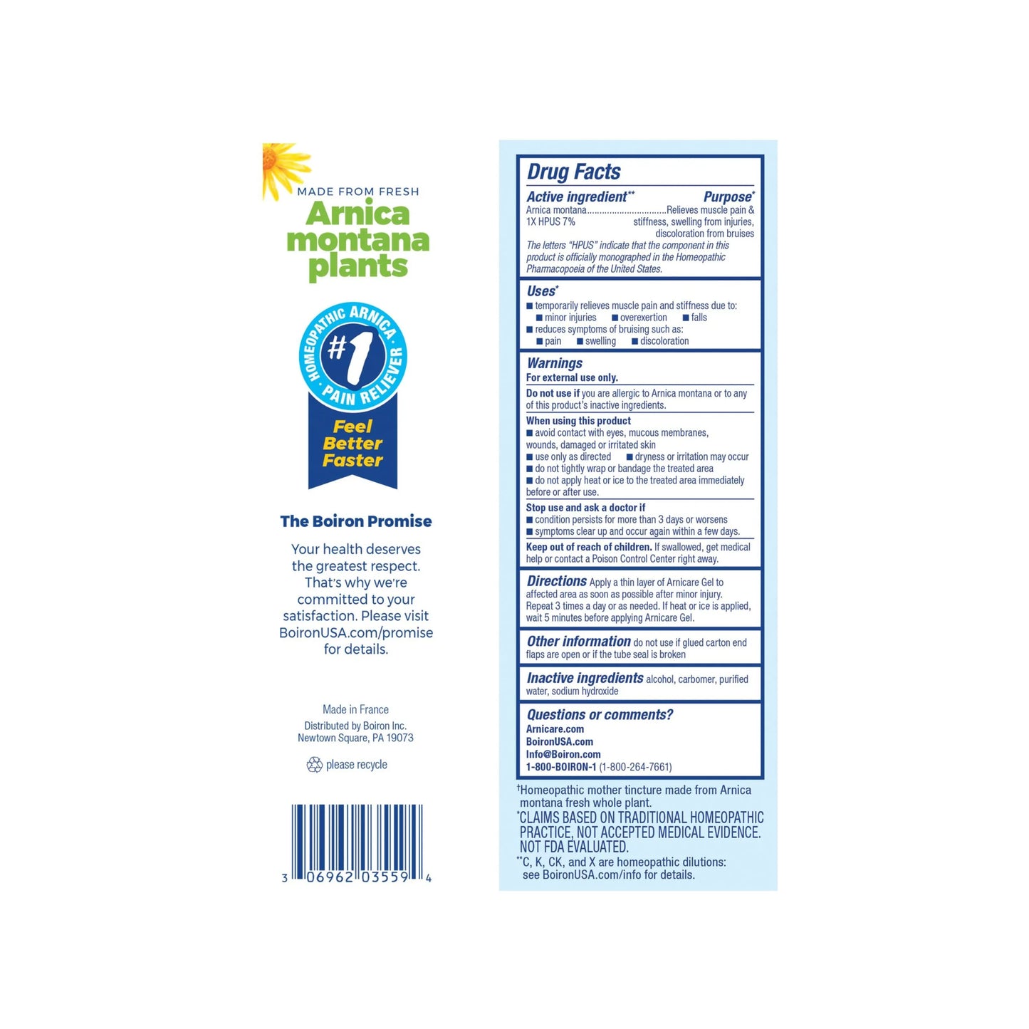 Arnicare® Gel - Homeopathic Pain Relief